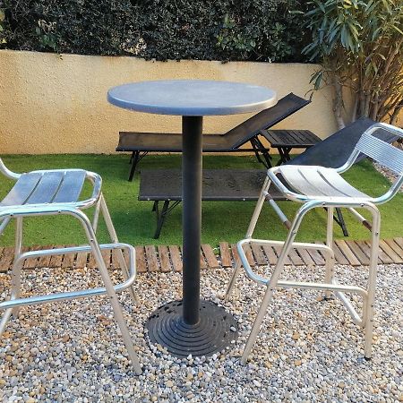Studio cabine valras plage 300m de la mer Exterior foto