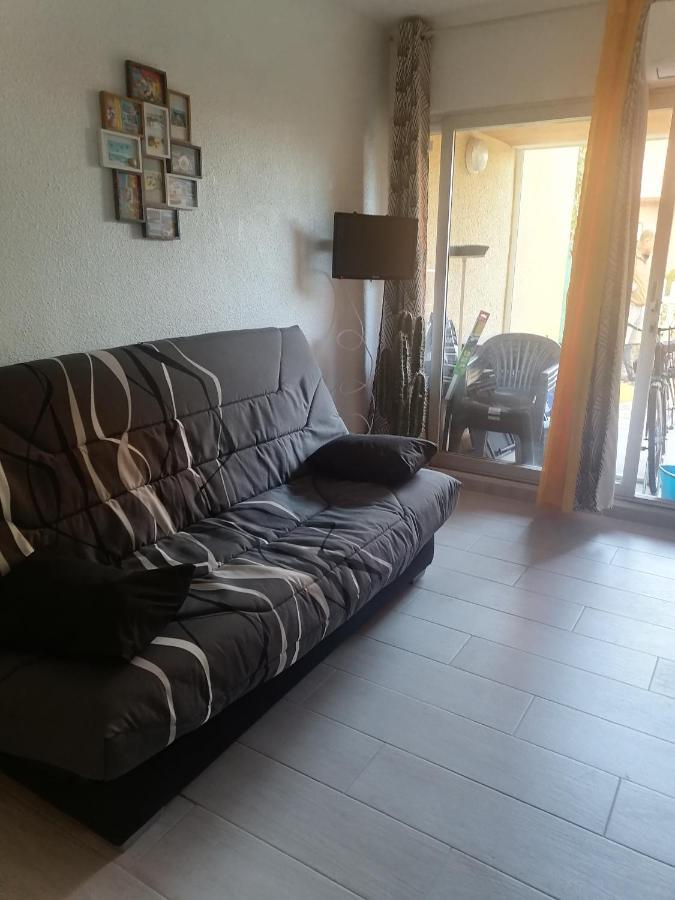 Studio cabine valras plage 300m de la mer Exterior foto